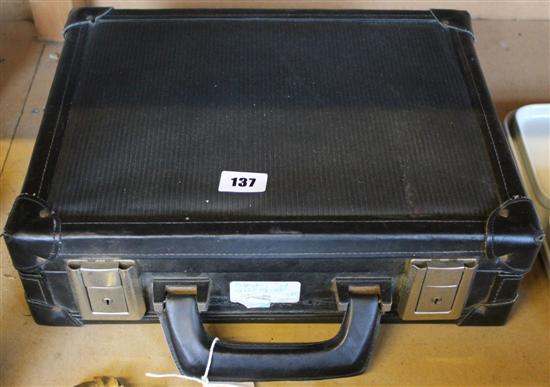 Cased Boosey & Hawkes clarinet